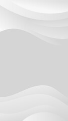 Add energy to your designs with this contemporary gradient wave background. Waves in smooth white and grey for website backgrounds, flyers, posters,social media posts