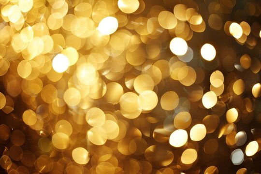 Glittering lights background, ideal for holiday, celebration, or luxury themes