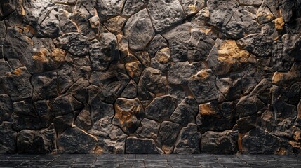 Grunge stone wall texture background.