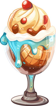 recommend clip art: Ice cream clipart design illustration