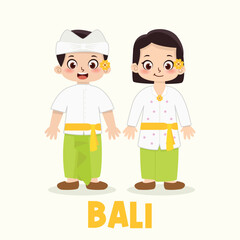 Traditional indonesian clothes from Bali