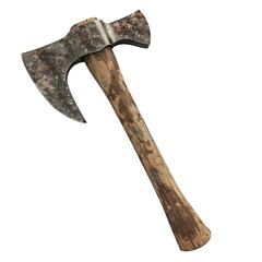 Axe isolated on white or transparent background