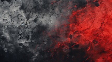 Abstract Red and Black Textured Background for Artistic Design