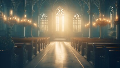 幻想的なチャペル