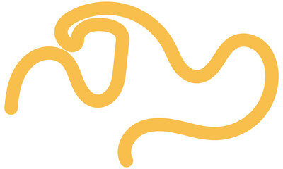 Wavy Squiggle Element. Squiggle doodle.  isolated on white background. Vector illustration. EPS 10