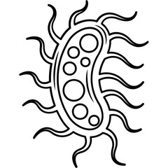 Microbes Bacteria Icon