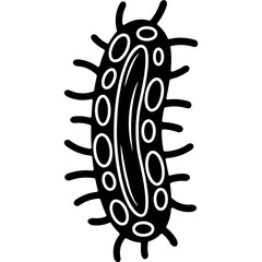 Microbes Bacteria Icon