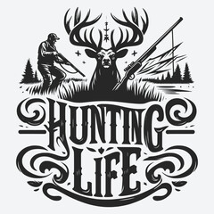 Hunting Life ,  Hunting  sve, Silhouette / Hunting Season