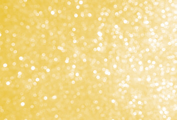 Yellow Glitter Bokeh Background Abstract Gold Shine Light Glitten Christmas Wallpaper Magic Bright...