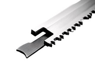 a close-up of a saw