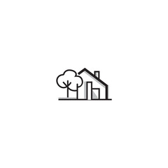 Real Estate Logo. home icon, Construction Architecture Building Logo Design Template Element, home logo, house logo