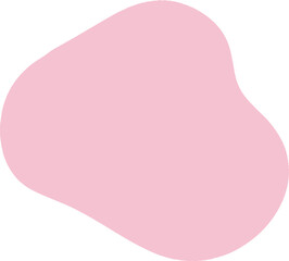 Pink abstract minimalist shape design element, abstract, shape, art, minimalist, spots, decoration, design, dots,