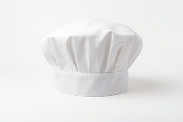 white chef's hat for mockup on white background