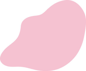 Pink abstract minimalist shape design element, abstract, shape, art, minimalist, spots, decoration, design, dots,