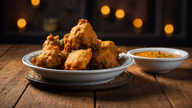Image Pakora, traditional Indian food 6