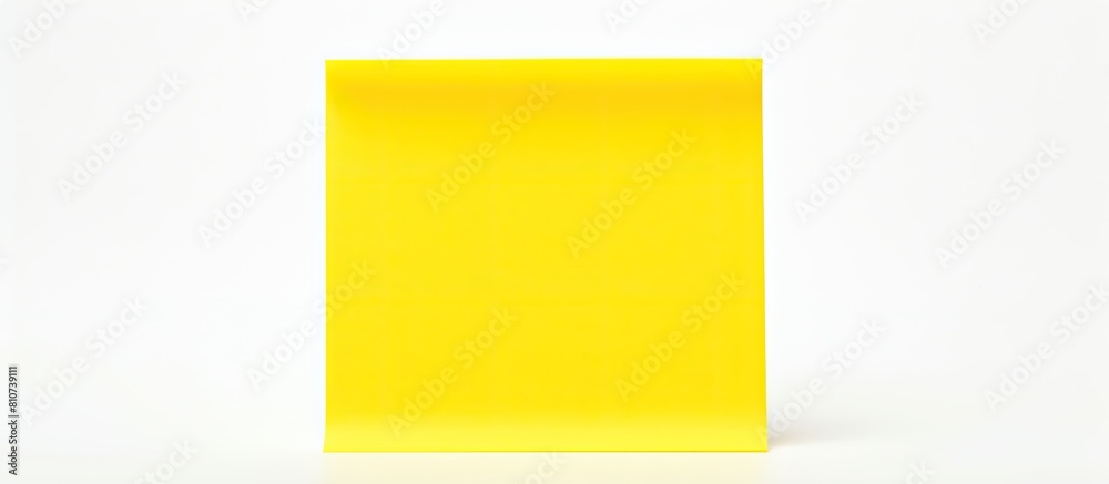 Aufkleber a copy space image of a sticky note against a white backdrop