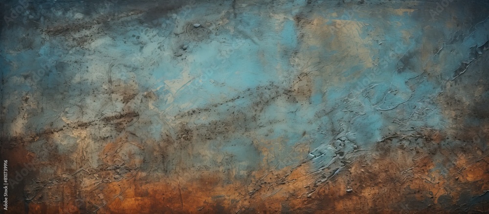 Poster high quality photo of grunge metal texture with copy space image and visible scratches and cracks