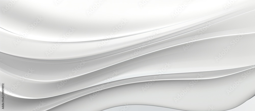 Poster silver white background with copy space image ideal for interior design