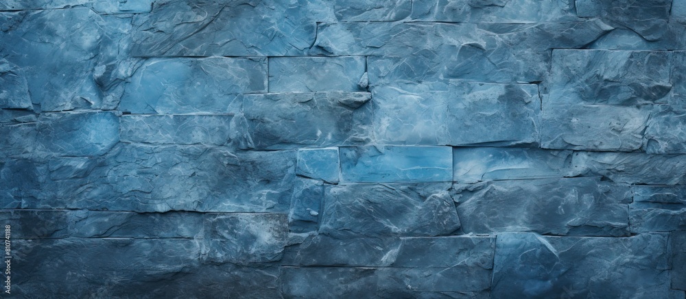 Aufkleber Check out my portfolio for additional images featuring a blue wall with a stone texture and plenty of copy space