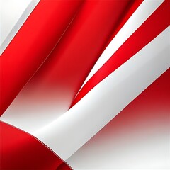 red line, waves abstract background