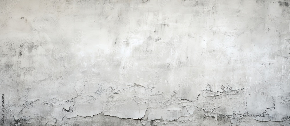 Aufkleber old and grungy the texture of a dirty white painted concrete wall serves as a background evoking the