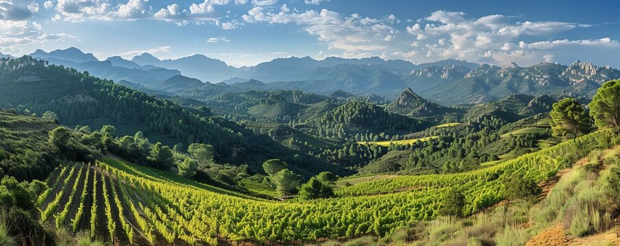 Experience stunning vineyard landscapes in the Priorat wine region, Catalonia. Located in the province of Tarragona, it captivates with its beauty