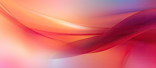 Obraz premium An abstract background with a mix of vibrant colors creating a blurred effect The tones range from grayish red to other shades Copy space image