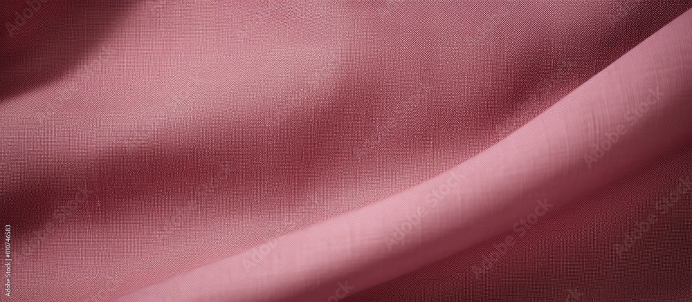 Poster A detailed view of linen fabric with ample space for accomodating other elements in an image