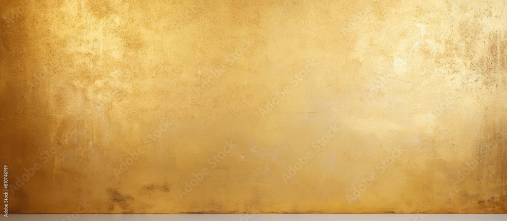 Poster Use gold or foil wall paint as a backdrop adding texture and creating a visually appealing copy space image
