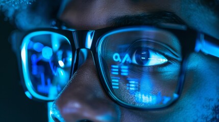 The Futuristic Vision through Glasses