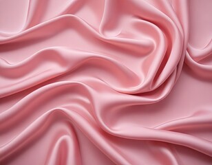 Fototapeta premium Pink silky satin fabric texture