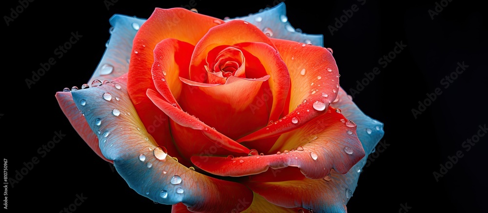 Aufkleber this rose is called fruite copy space image