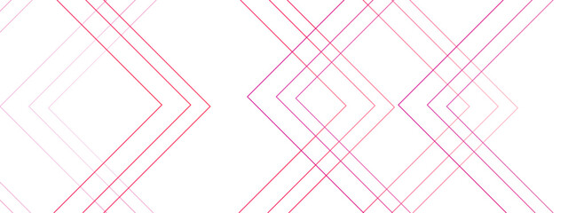 Modern abstract red background with glowing geometric lines. Futuristic technology concept. Digital geometric connection lines.Used for banner, brochure, science, website, corporate, poster, cover