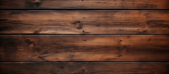 Fototapeta premium A copy space image showcasing the rustic appeal of dark wood planks