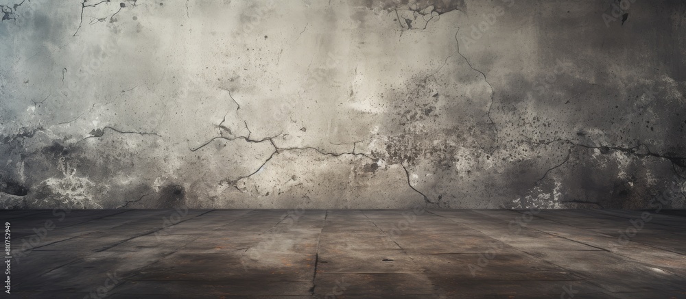 Poster a grunge floor with ample copy space image