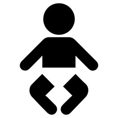 baby signs element design for templates