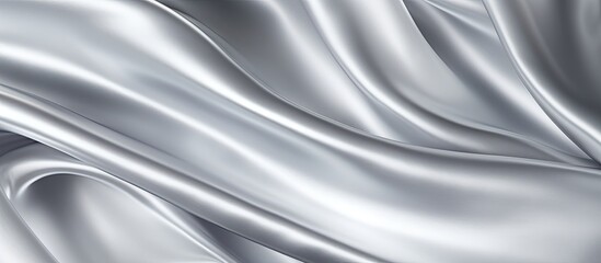 Fototapeta premium A silver backdrop with copy space image