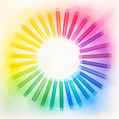 highlighters in a rainbow of colors