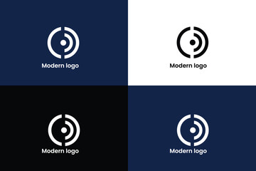 letter c logo, letter c and wifi icon logo, letter c lineart logo, logomark, brandmark