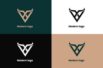 letter v logo, letter vx company logo, logomark, brandmark