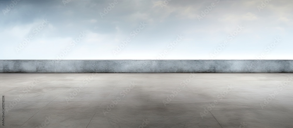 Poster Decorated copy space image featuring a background pattern with concrete floor or cement road texture