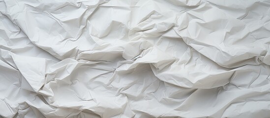Obraz premium A natural texture of crumpled paper perfect for use as a copy space image