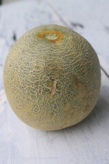 One Melons on the table

