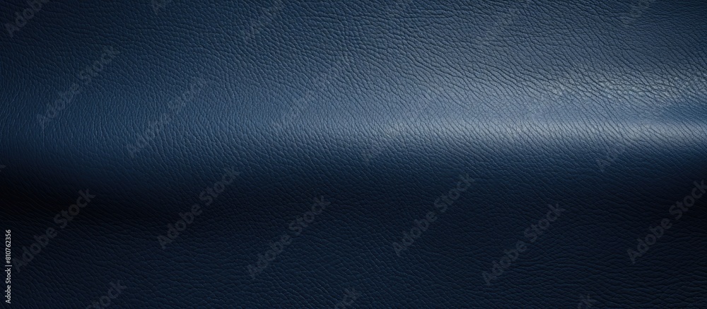 Fototapete The navy leather texture provides an intriguing and luxurious visual experience with its smooth surface and rich blue hue It is a versatile copy space image that can be used in various design project