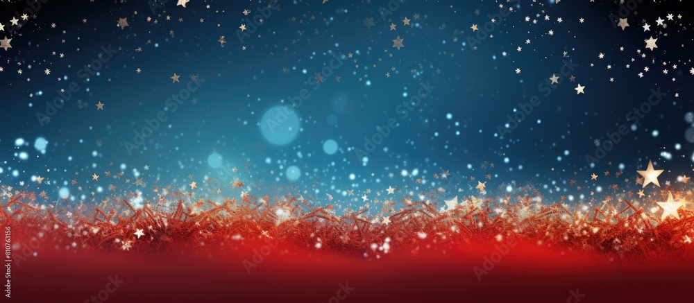 Poster A festive Christmas background with plenty of copy space image