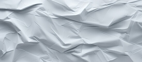 Obraz premium A background image featuring crumpled gray paper providing ample space for adding text or other visuals
