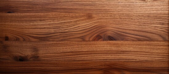 A copy space image featuring a textured wooden surface in brown color It serves as a cutting board for cooking purposes