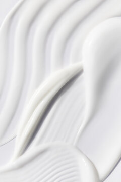 cream texture lotion close-up