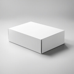 Fototapeta premium Blank box isolated 