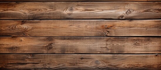Fototapeta premium An aged wooden surface provides a rustic background for a copy space image